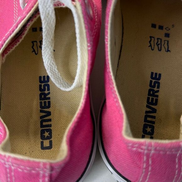 Converse All Star Low Top Sneakers Pink sz 8 sz 6 - Picture 4 of 6